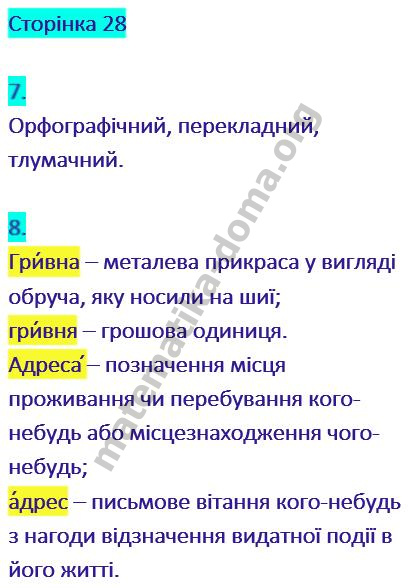 Сторінка 28 гдз українська мова 2 клас Вашуленко М. С. Дубовик С. Г. 2019