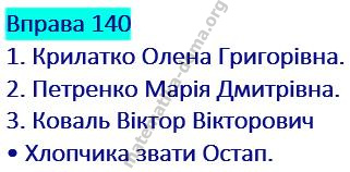 Вправа 140 гдз українська мова 2 клас Захарійчук М. Д. 2019