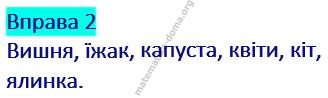 Вправа 2 гдз українська мова 2 клас Захарійчук М. Д. 2019