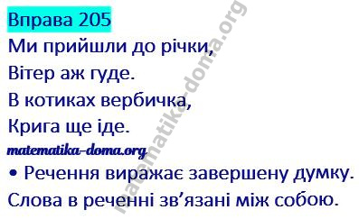 Вправа 205 гдз українська мова 2 клас Захарійчук М. Д. 2019