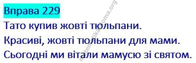 Вправа 229 гдз українська мова 2 клас Захарійчук М. Д. 2019