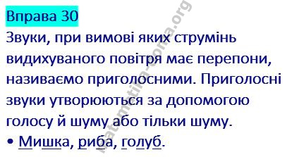Вправа 30 гдз українська мова 2 клас Захарійчук М. Д. 2019