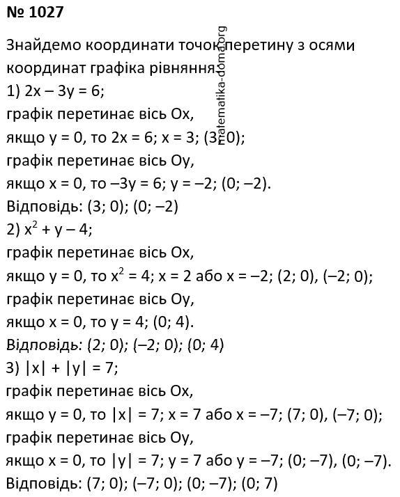 Вправа 1027 гдз 7 клас алгебра Мерзляк Полонський