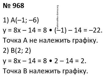 Вправа 968 гдз 7 клас алгебра Мерзляк Полонський