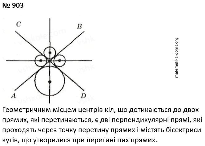 Вправа 903 гдз 7 клас геометрія Бурда Тарасенкова