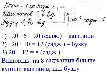 Зображення розв'язку задачі номер 250 з ГДЗ Математика 4 клас Козак