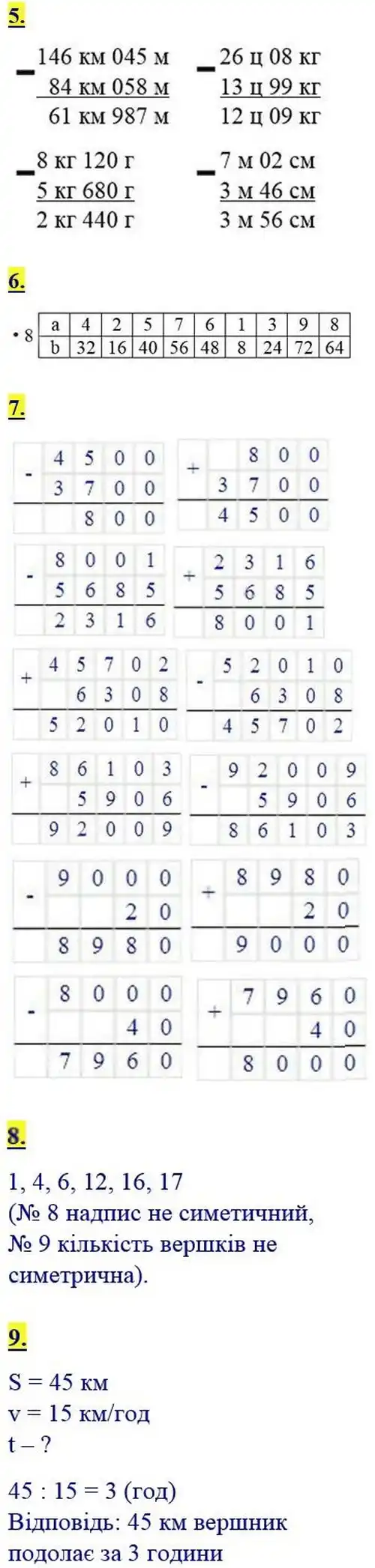 Зображення розв'язку сторінки 86 з ГДЗ Математика 4 клас Логачевська