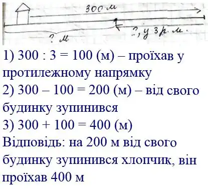 Зображення розв'язку задачі номер 201 з ГДЗ Математика 4 клас Лишенко