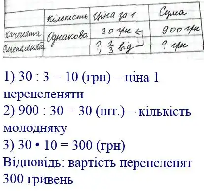 Зображення розв'язку задачі номер 288 з ГДЗ Математика 4 клас Лишенко