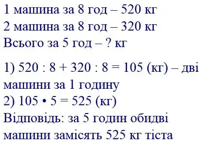 Зображення розв'язку задачі номер 170 з ГДЗ Математика 4 клас Листопад