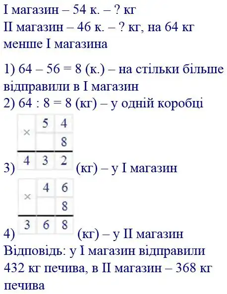 Зображення розв'язку задачі номер 386 з ГДЗ Математика 4 клас Оляницька