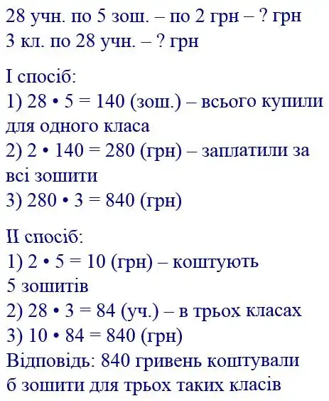 Зображення розв'язку задачі номер 256 з ГДЗ Математика 4 клас Заїка