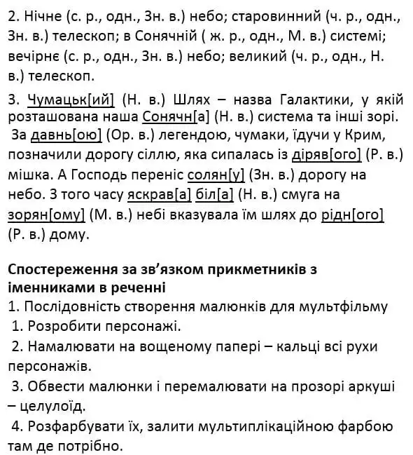 Зображення розв'язку сторінки 121 з ГДЗ Українська Мова 4 клас Чабайовська