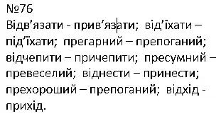 Зображення розв'язку вправи номер 76 з ГДЗ Українська Мова 4 клас Захарійчук