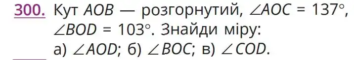 Зображення умови задачі номер 300 з підручника Математика 5 клас Бевз