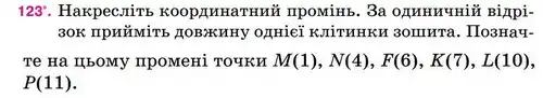 Зображення умови задачі номер 123 з підручника Математика 5 клас Тарасенкова