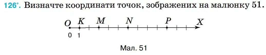 Зображення умови задачі номер 126 з підручника Математика 5 клас Тарасенкова