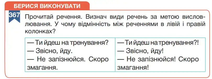 Зображення умови вправи номер 367 з підручника Українська Мова 5 клас Гапон