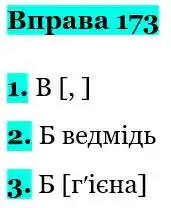 Зображення розв'язку вправи номер 173 з ГДЗ Українська Мова 5 клас Літвінова