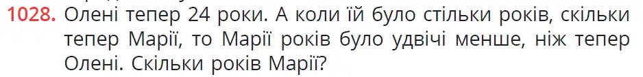 умова задачі № 1028