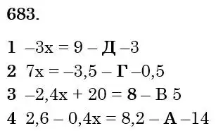 розв'язок задачі № 683