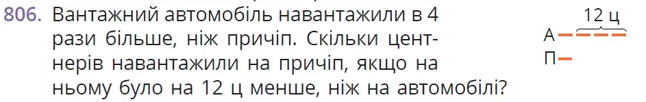 умова задачі № 806