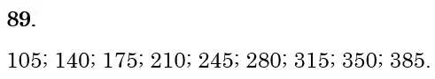 Зображення розв'язку задачі номер 89 з ГДЗ Математика 6 клас Тарасенкова