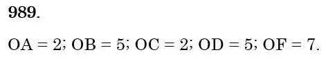 Зображення розв'язку задачі номер 989 з ГДЗ Математика 6 клас Тарасенкова