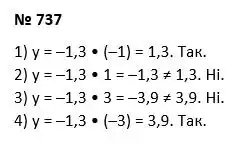 Зображення розв'язку задачі номер 737 з ГДЗ Алгебра 7 клас Тарасенкова