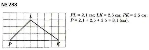 Зображення розв'язку задачі номер 288 з ГДЗ Геометрія 7 клас Істер