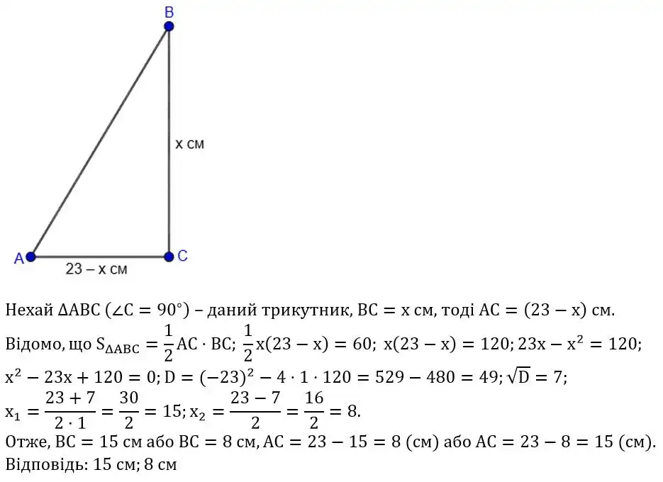 Зображення розв'язку задачі номер 891 з ГДЗ Алгебра 8 клас Тарасенкова