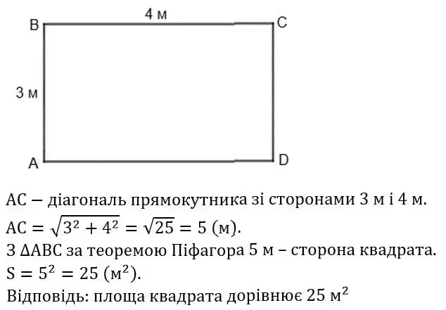 Зображення розв'язку задачі номер 1036 з ГДЗ Геометрія 8 клас Бевз