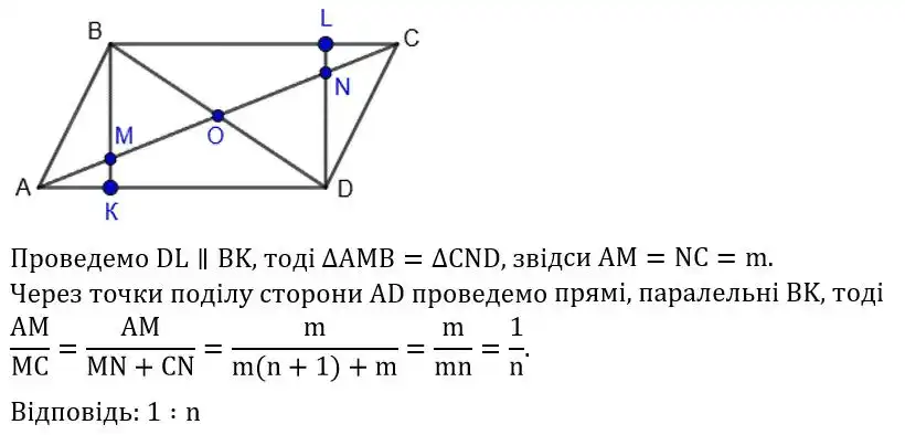 Зображення розв'язку задачі номер 577 з ГДЗ Геометрія 8 клас Бевз