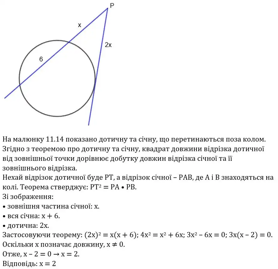 Зображення розв'язку задачі номер 647 з ГДЗ Геометрія 8 клас Бевз