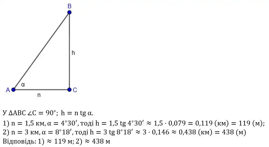 Зображення розв'язку задачі номер 1004 з ГДЗ Геометрія 8 клас Бурда