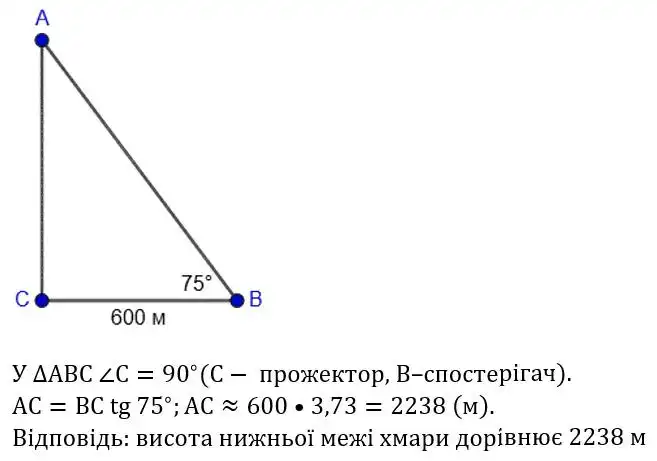 Зображення розв'язку задачі номер 1005 з ГДЗ Геометрія 8 клас Бурда