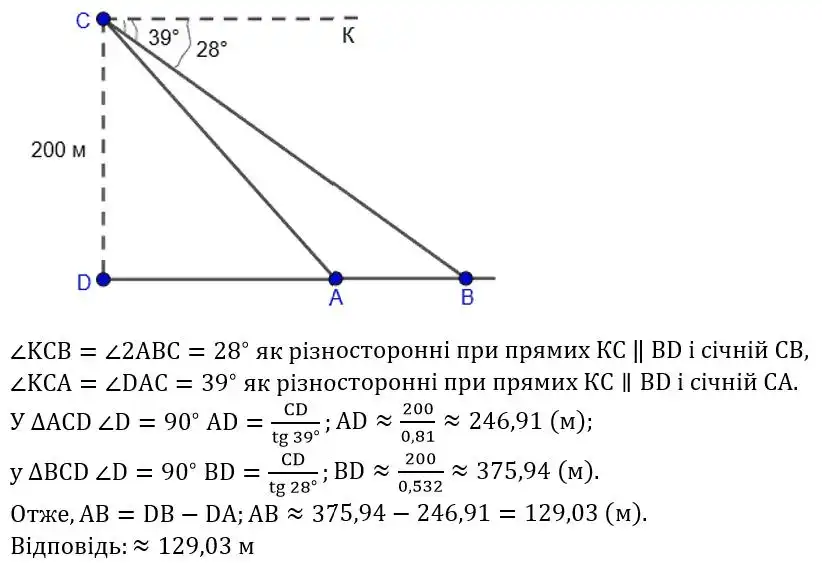 Зображення розв'язку задачі номер 1013 з ГДЗ Геометрія 8 клас Бурда