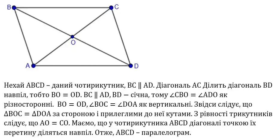 Зображення розв'язку задачі номер 210 з ГДЗ Геометрія 8 клас Бурда