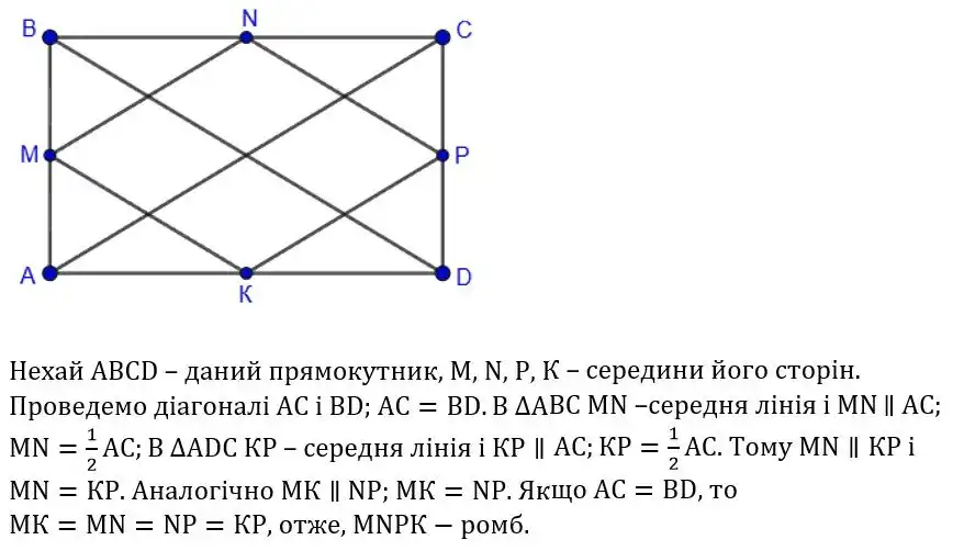 Зображення розв'язку задачі номер 335 з ГДЗ Геометрія 8 клас Бурда
