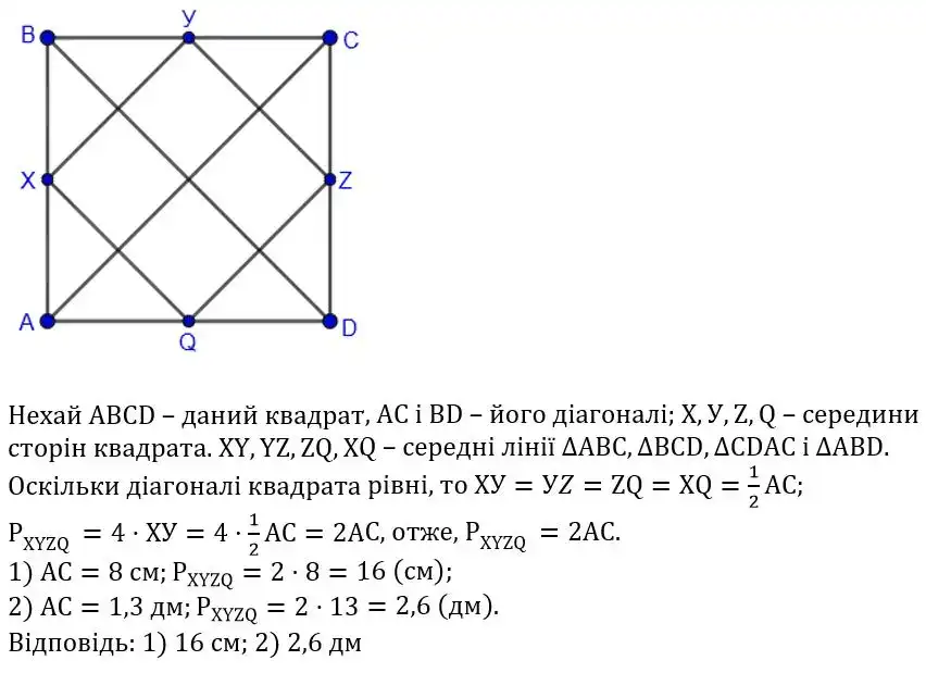 Зображення розв'язку задачі номер 388 з ГДЗ Геометрія 8 клас Бурда