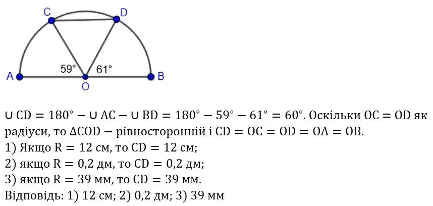 Зображення розв'язку задачі номер 480 з ГДЗ Геометрія 8 клас Бурда