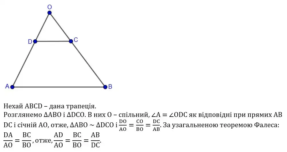 Зображення розв'язку задачі номер 689 з ГДЗ Геометрія 8 клас Бурда