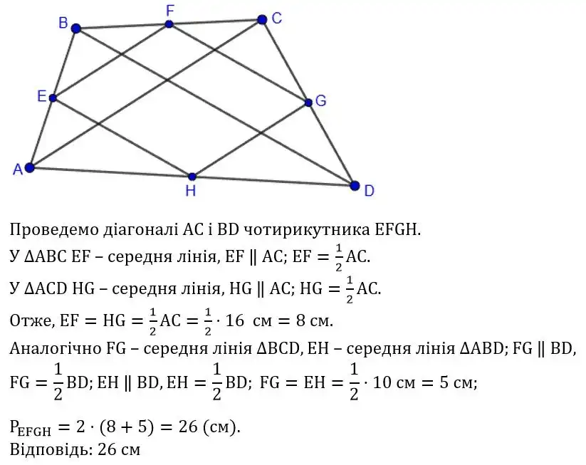 Зображення розв'язку задачі номер 9.17 з ГДЗ Геометрія 8 клас Істер
