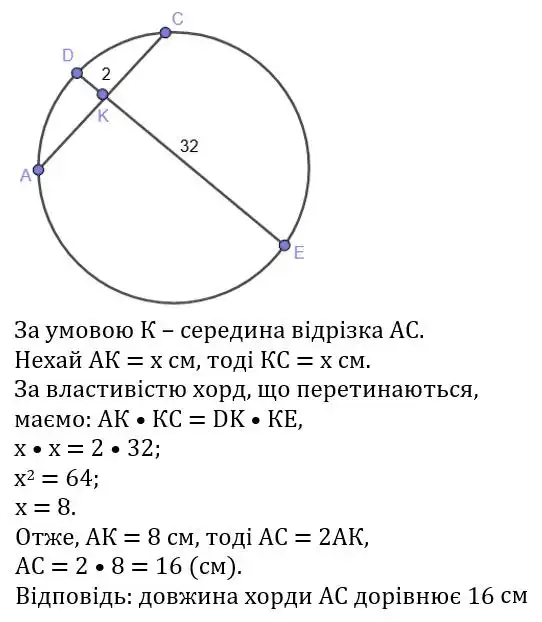 Зображення розв'язку задачі номер 473 з ГДЗ Геометрія 8 клас Мерзляк
