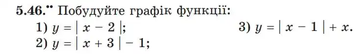 Зображення умови задачі номер 5.46 з підручника Алгебра 9 клас Мерзляк